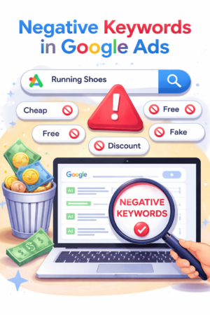 Negative keywords